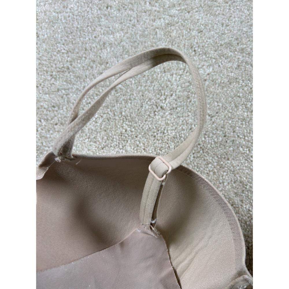 Victorias Secret Womens Size 34D Beige Lined Perfect Coverage - Picture 4 of 10